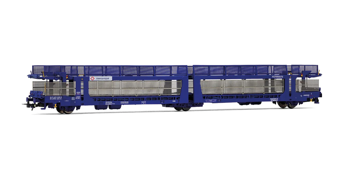 Rivarossi HR6719 Transfesa 3-achs Autotransportwagen 1:87 Spur H0