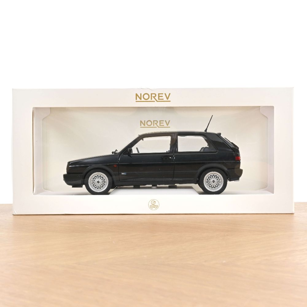 Norev 188583 VW Golf GTI Edition Blue 1991 1:18 Standmodell NEU