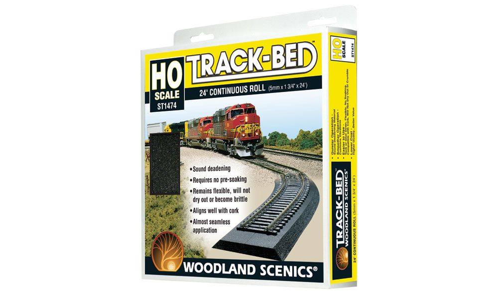 Woodland Scenics ST1474 Styropor Gleisbettung 24Rol 1:87 Spur H0 Neu OVP