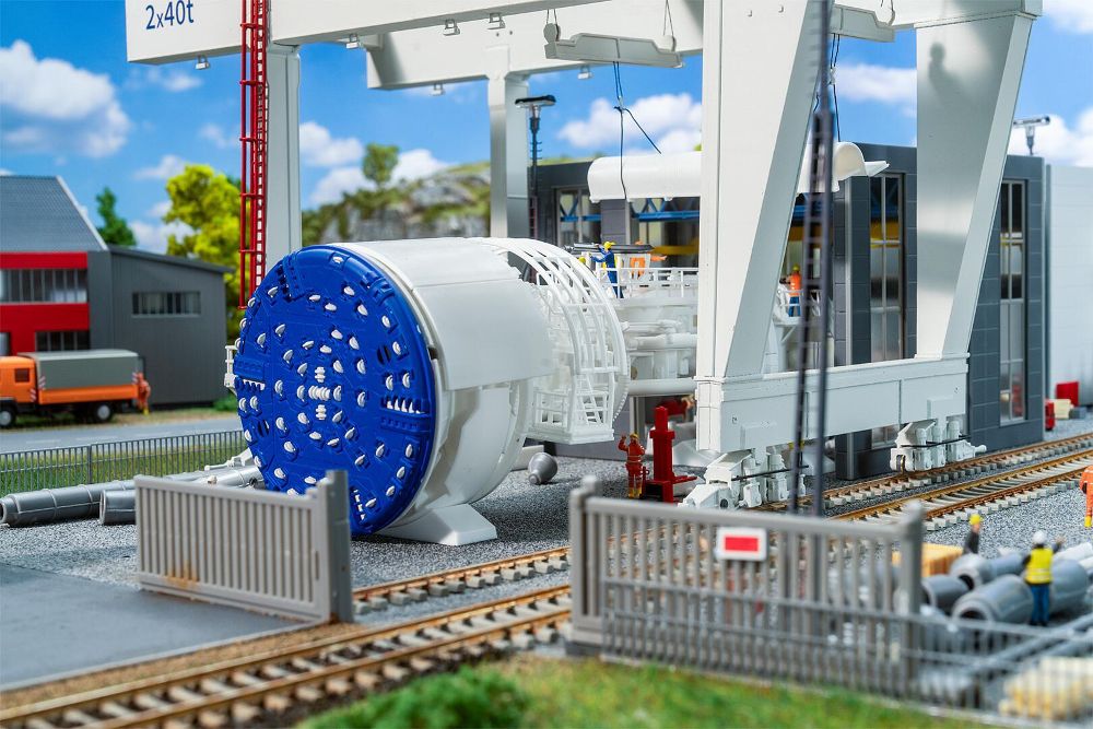 Faller 130897 Tunnelbohrmaschine im Bau 1:87 Spur H0 Bausatz Neu