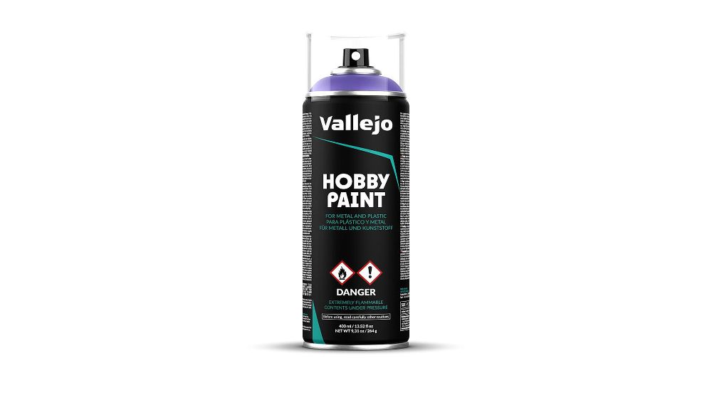 Vallejo 28025 Lila, Fantasie Farben, Sprühdose, 400 ml NEU