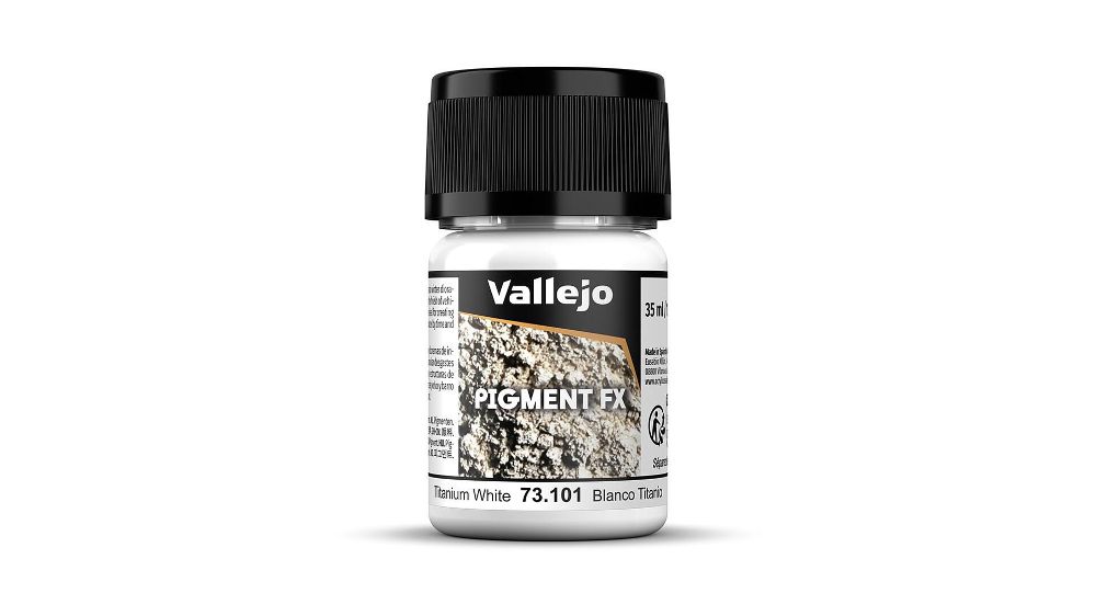 Vallejo 73101 Titanweiß, 35 ml Pigment NEU