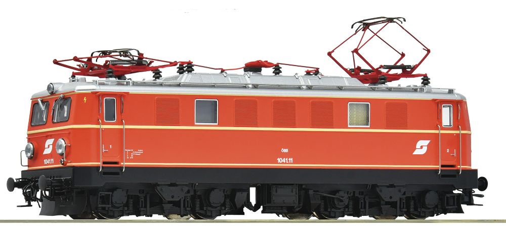 Roco 7500133 Elektrolokomotive 1041.11 ÖBB 1:87 Spur H0 DC NEU