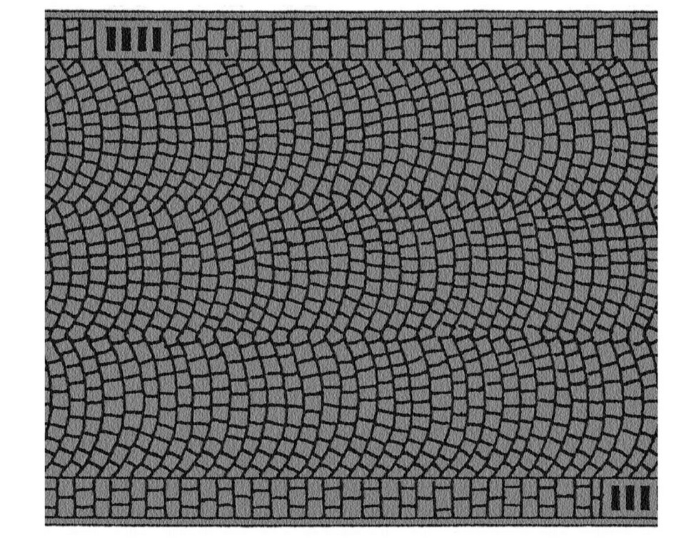 Noch 60722 Kopfsteinpflaster 100 x 6,6 cm 1:87 Spur H0 NEU OVP
