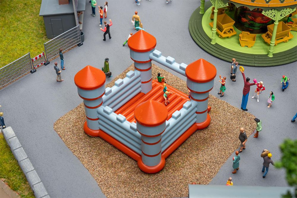 Faller 190094 Aktions-Set Ruhrpott-Kirmes 1:87 Spur H0 Bausatz NEU