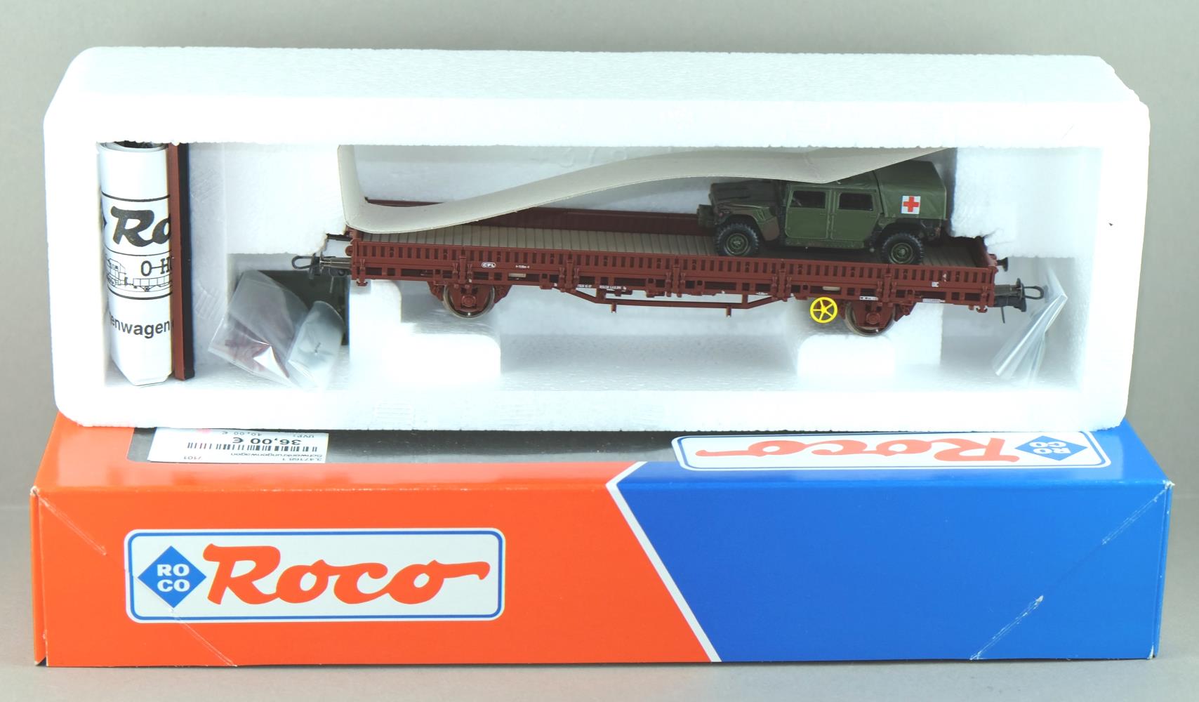 Roco 47168 Schwenkrungenwagen CFL