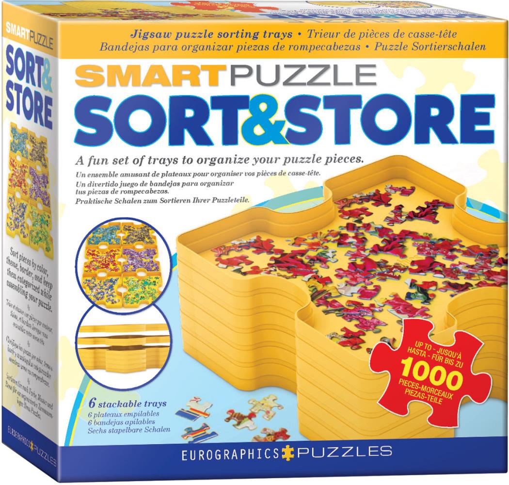 EUROGRAPHICS 8955-0105 Sort & Store Sortierschalen Puzzle Sortieren Dose NEU