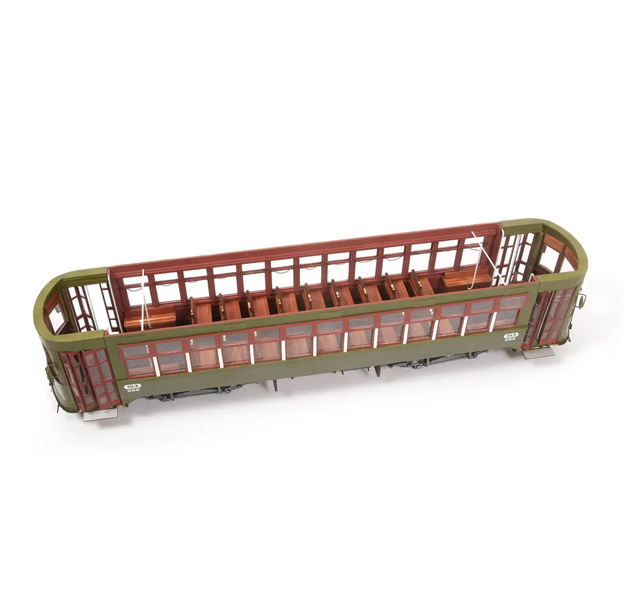 OcCre 53012 New Orleans Straßenbahn 1:24 Holzbausatz NEU OVP
