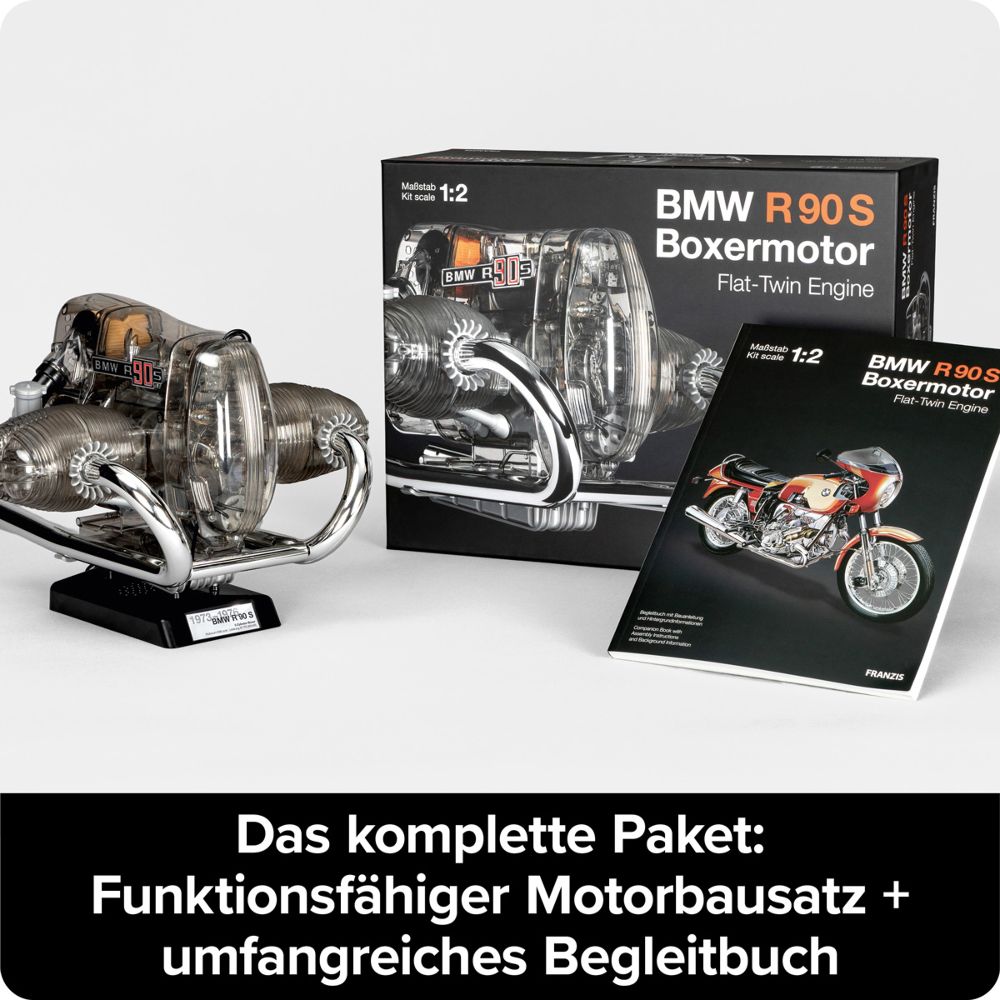 Franzis 67009 BMW R 90 S-Boxermotor 1:2