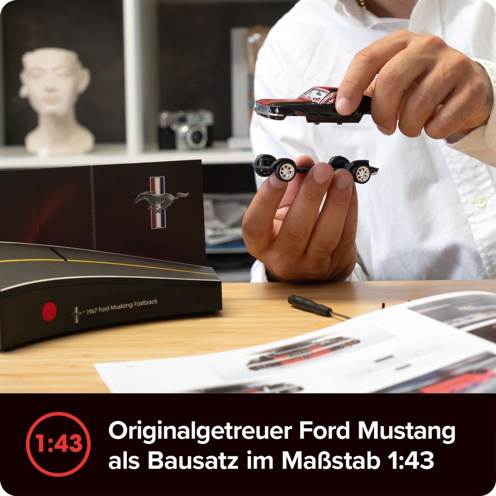 Franzis 67965 Ford Mustang Adventskalender 1:43 Bausatz NEU OVP
