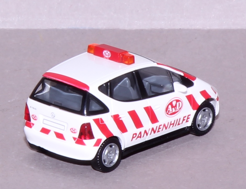 Wiking 0780628 Mercedes Benz A 160 AVD Pannenhilfe - 1:87