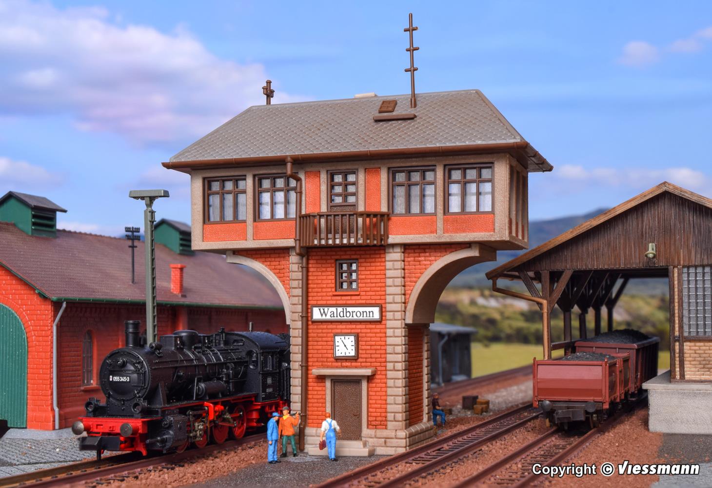 Vollmer 47604 Pilzstellwerk Waldbronn 1:160 Spur N Bausatz Neu OVP