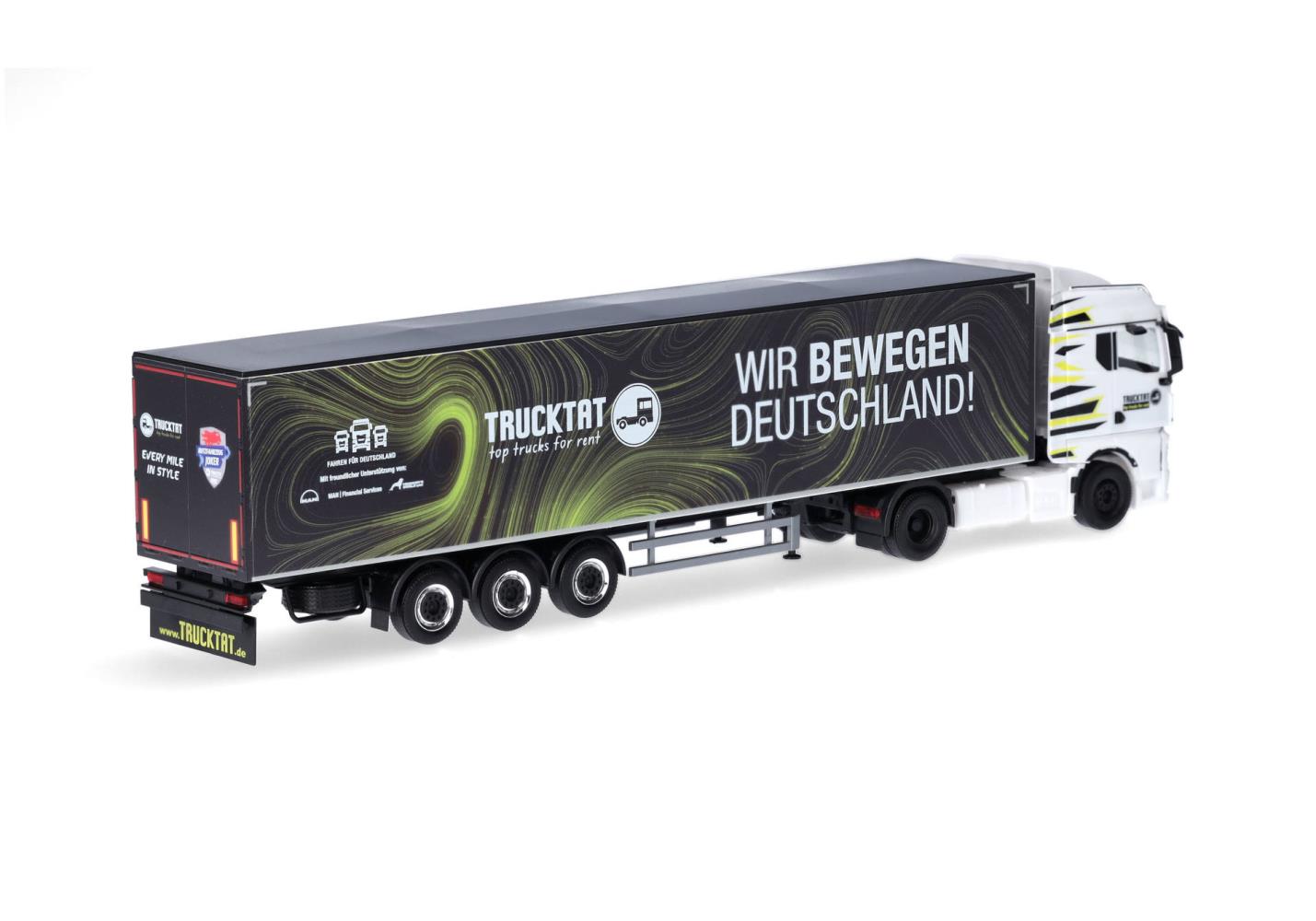 Herpa 317177 MAN TGX GM Schubboden-Sattelzug 1:87 Spur H0 Neu