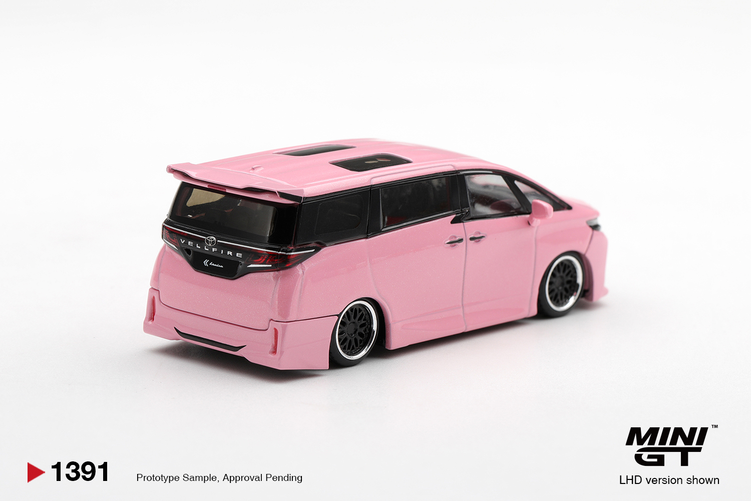 Mini GT 1391 1:64 TOYOTA VELLFIRE 40 KUHL METALLIC PINK 2025