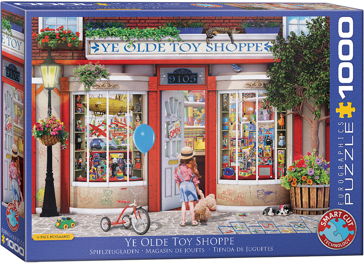 EUROGRAPHICS 6000-5406 Der alte Spielzeugladen 1000 Teile Puzzle