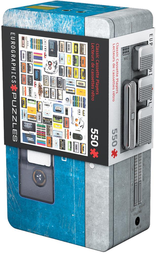 EUROGRAPHICS 8551-5690 Classic Cassette Player Dose 550 Teile Puzzle