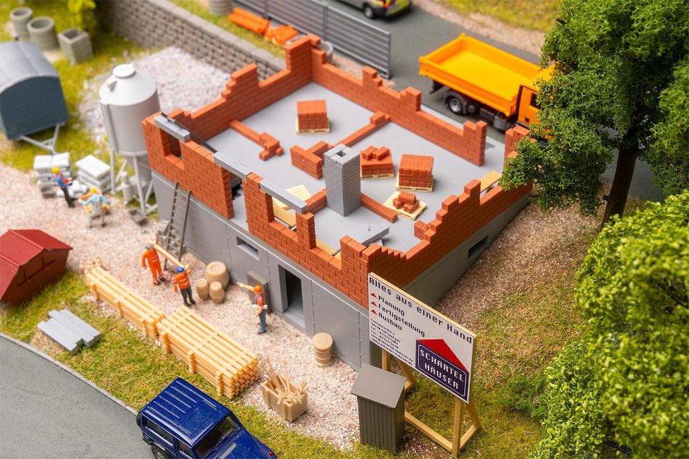 Faller 190089 Aktions-Set Auf der Baustelle 1:87 Spur H0 Bausatz