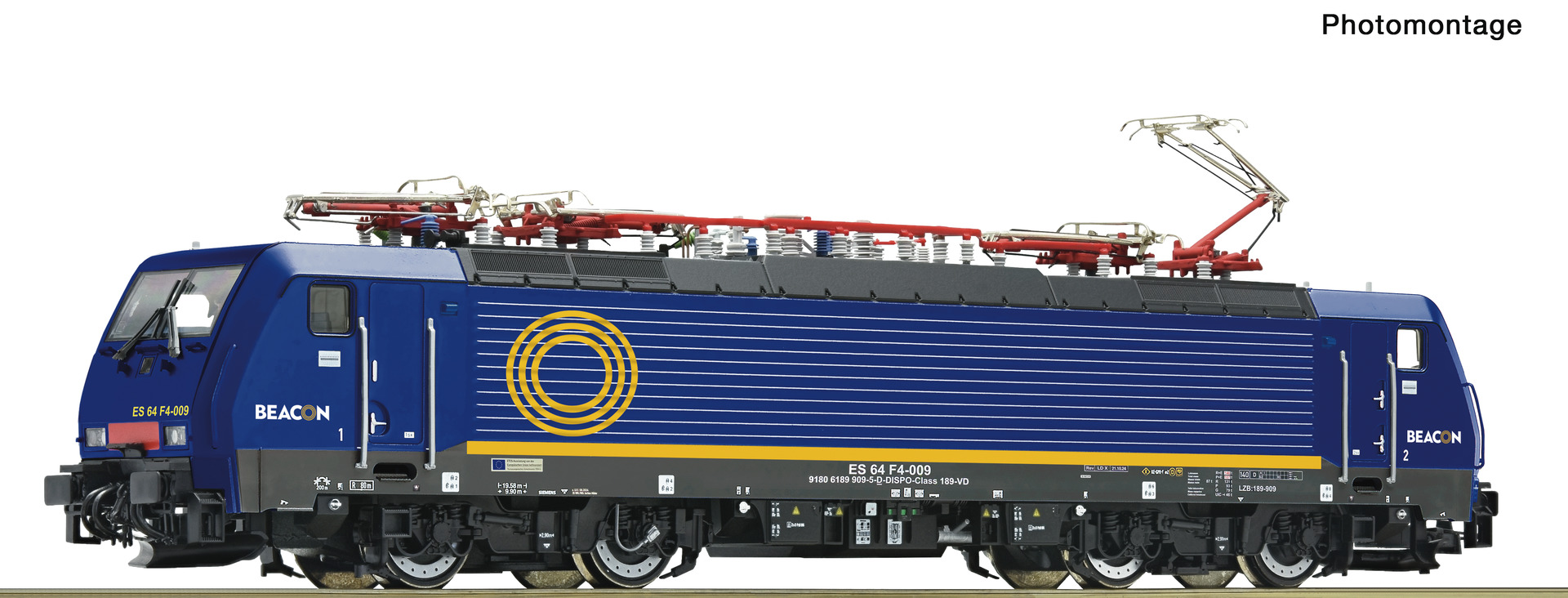 Roco 7520188 Elektrolokomotive 189 909-5