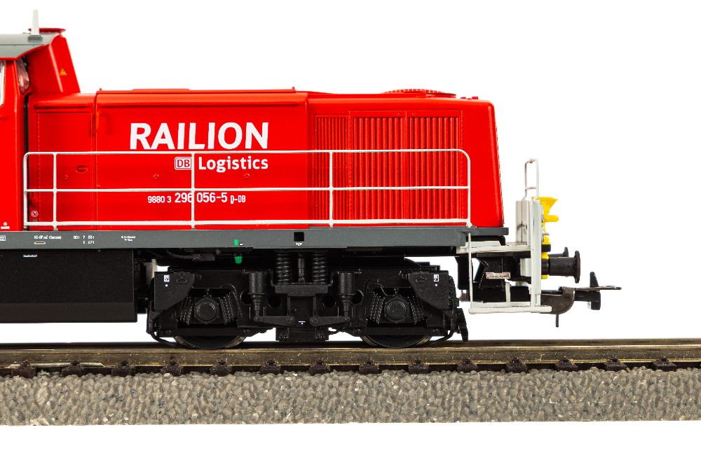 Piko 22045 Sound-Diesellok BR 296 Railion VI 1:87 Spur H0 DC NEU