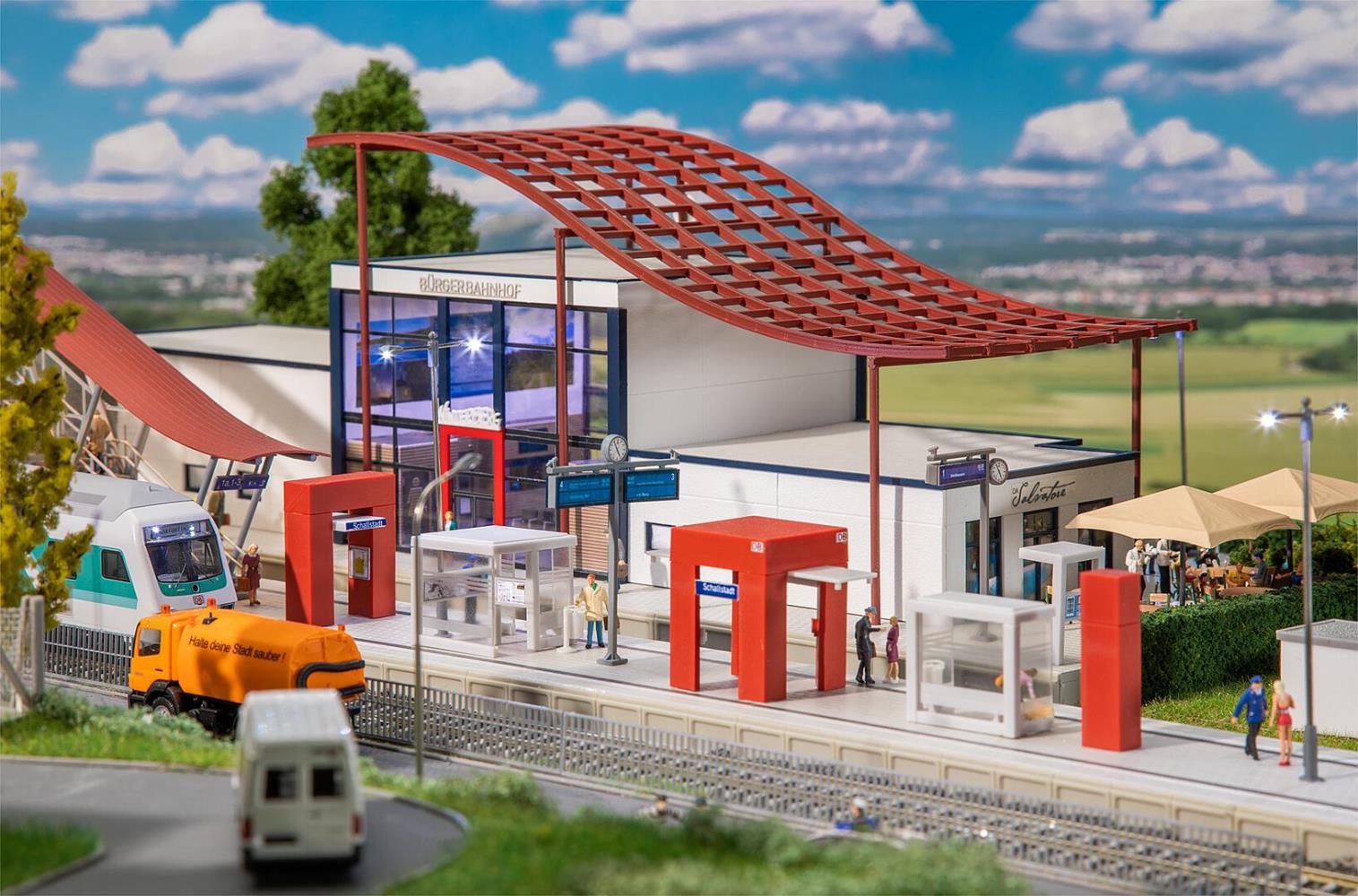 Faller 110128 Bürgerbahnhof Winterberg 1:87 Spur H0 Bausatz Neu