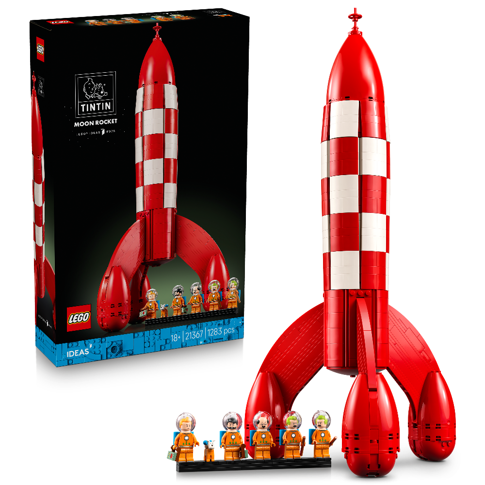 LEGO 21367 IDEAS Tintin Mond Raketenbauset