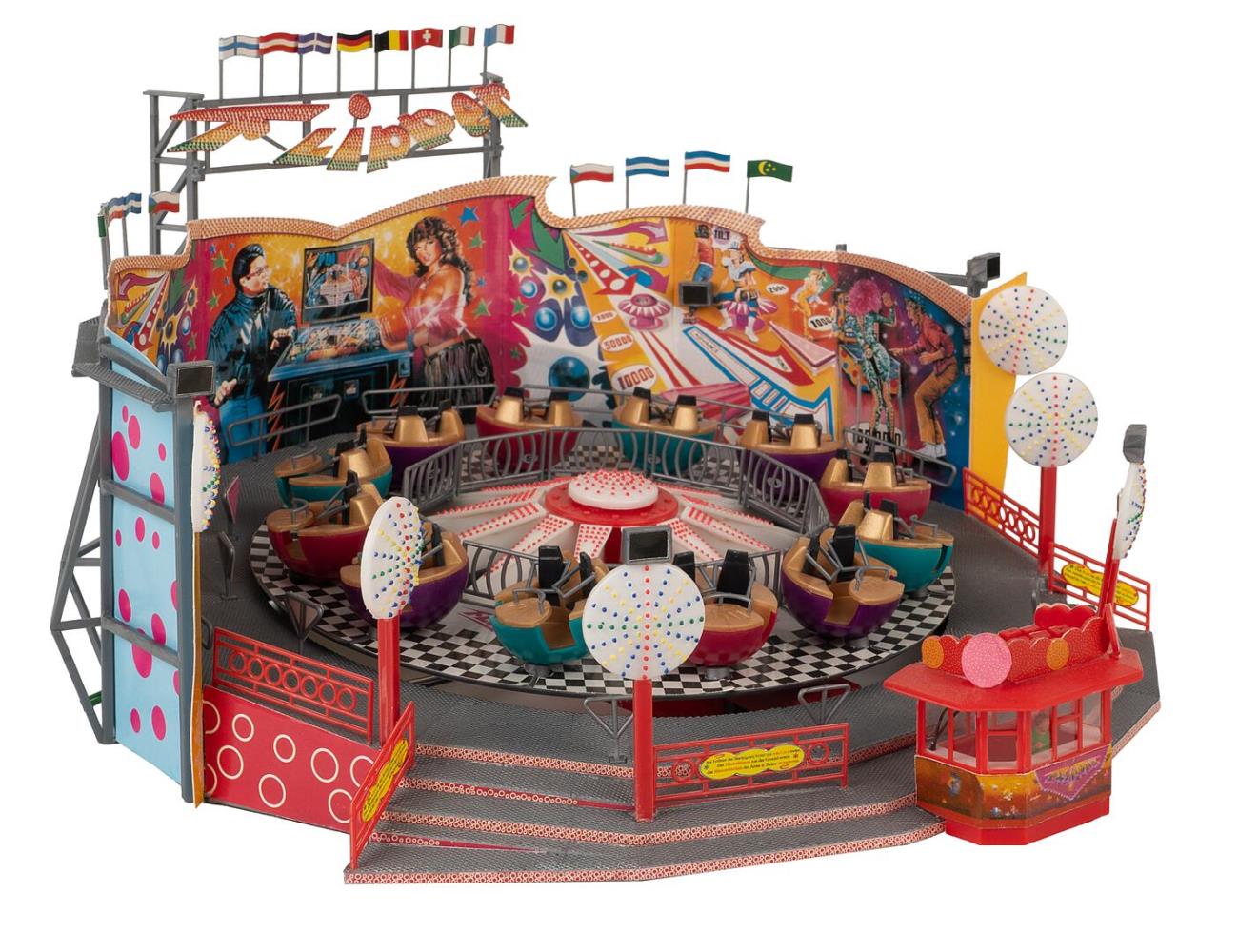 Faller 140460 Kirmes-Set Jahrmarktvergnügen 1:87 Spur H0 Bausatz