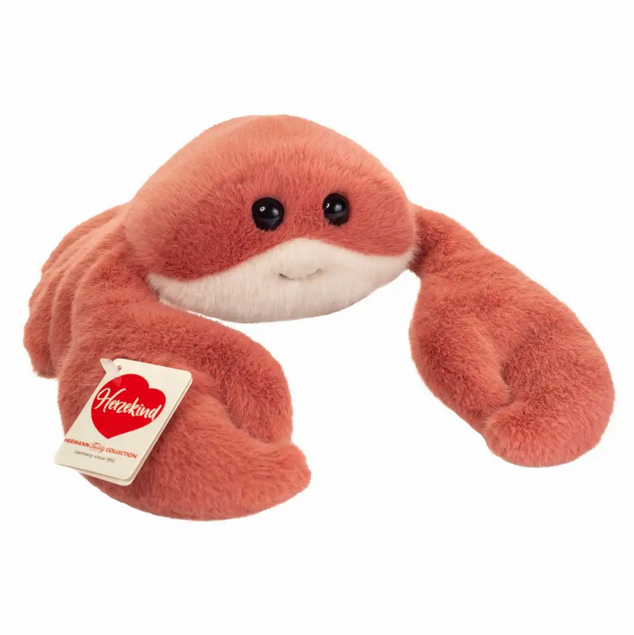 Teddy Hermann 939771 Krabbe Kiko rotbraun 20 cm Stoff/Plüsch/Kuscheltier