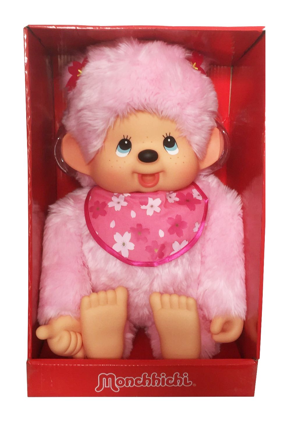 Monchhichi 242429 Mädchen Kirchblüte pink 80 cm Stoff NEU