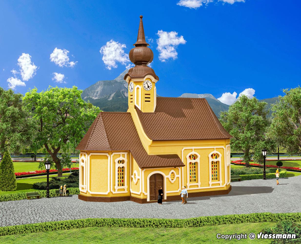 Vollmer 47740 Alpenkirche 1:160 Spur N Bausatz Neu OVP