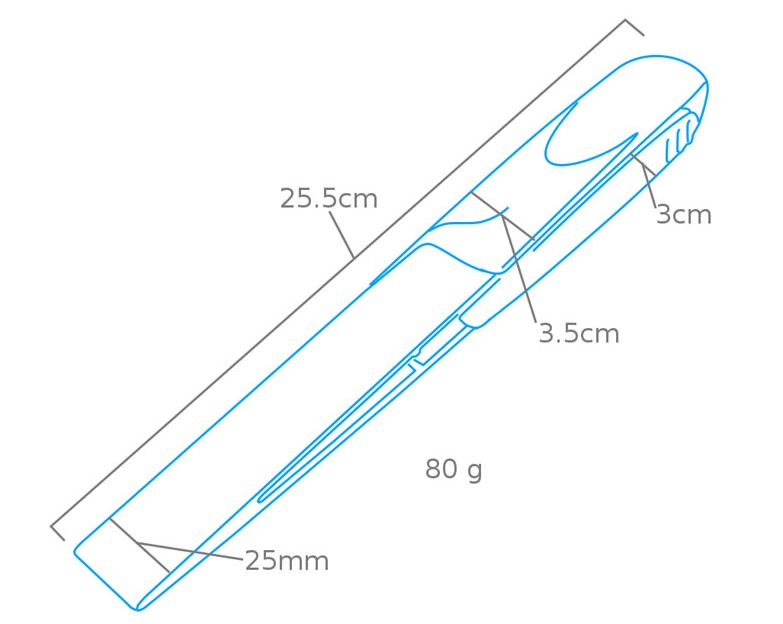 Krick 492362 Sandpapier Feile 25mm Neu OVP