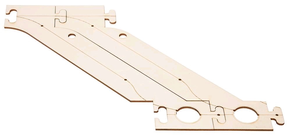 Faller 161943 Car System Laser-Street Parkharfe Ergänzung 1:87 Spur H0