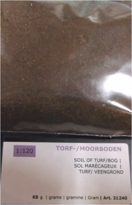 Juweela 21240 Torfboden - 65 g - Spur TT - Neu - OVP