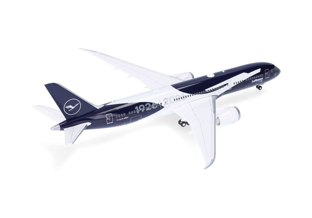 Herpa 573986 Lufthansa Boeing 787-9 Dreamliner "100 Jahre" 1:200