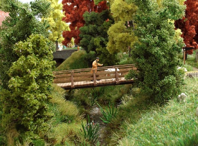 Busch 1497 Holzbrücke