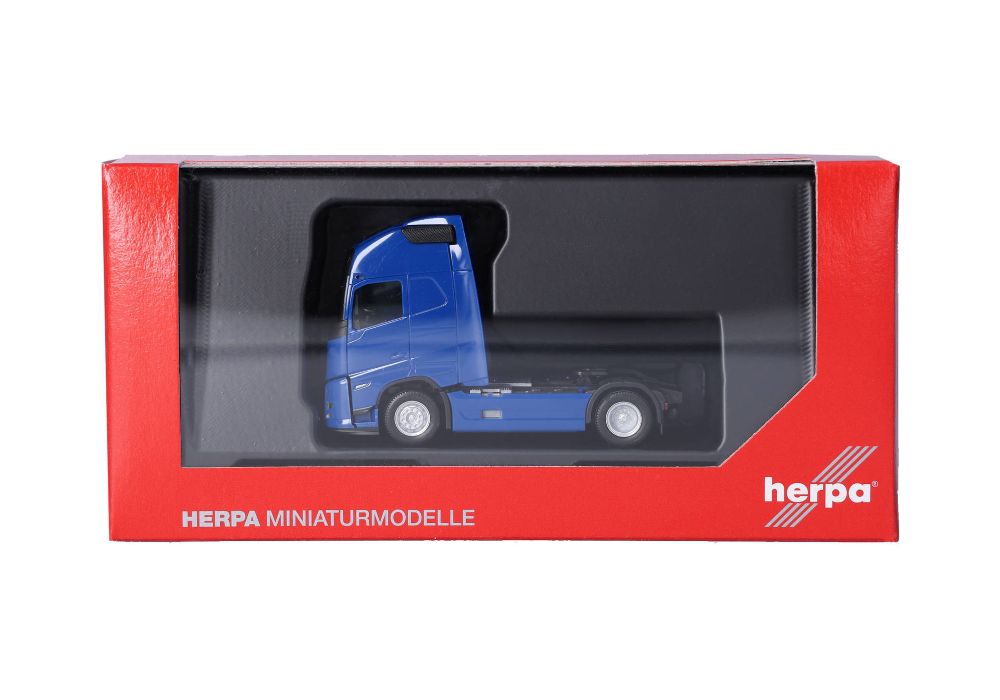 Herpa 320795 Volvo FH Aero GL XL Zugmaschine 2achs blau 1:87 NEU