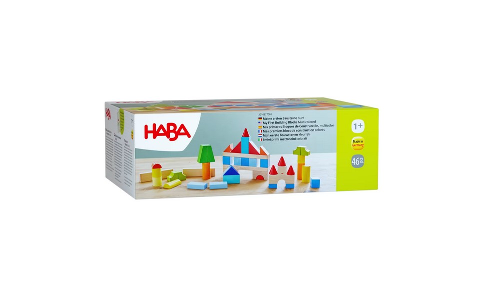 HABA 2010877001 Meine ersten Bausteine bunt - 46 Bausteine NEU OVP