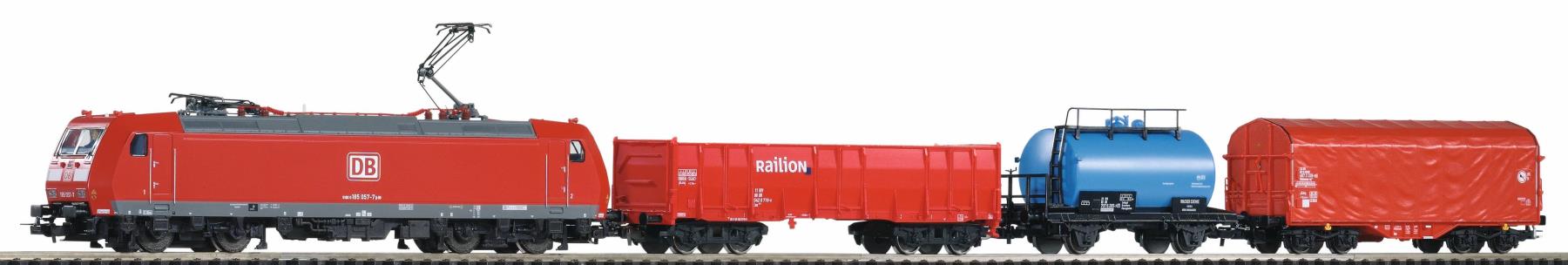 Piko 59015 SmartControl WLAN Set Güterzug BR 185 1:87 Spur H0