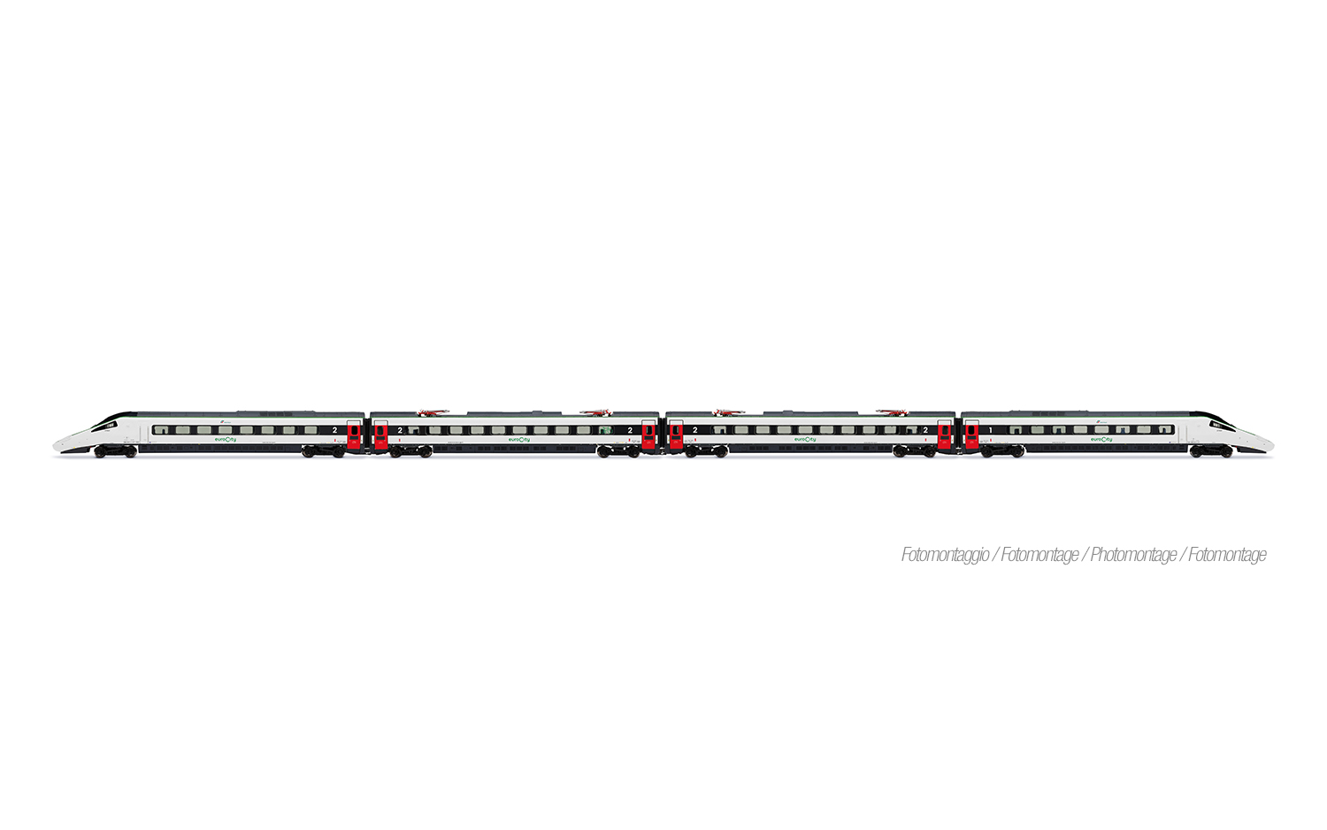 Lima HL1682 FS Trenitalia, 4-tlg. Grundset des Hochgeschwindigkeitszug E
