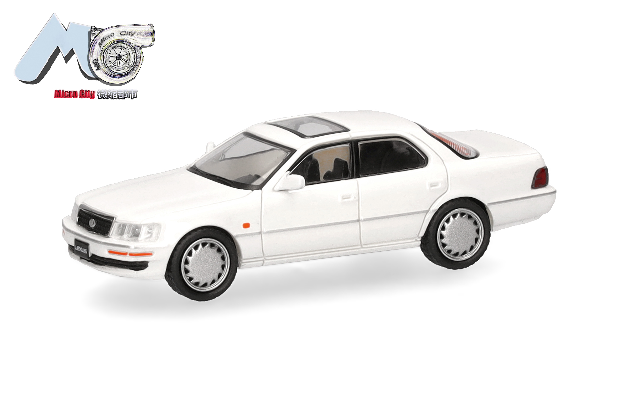 Herpa 87MC000145 Lexus LS 400, weiß