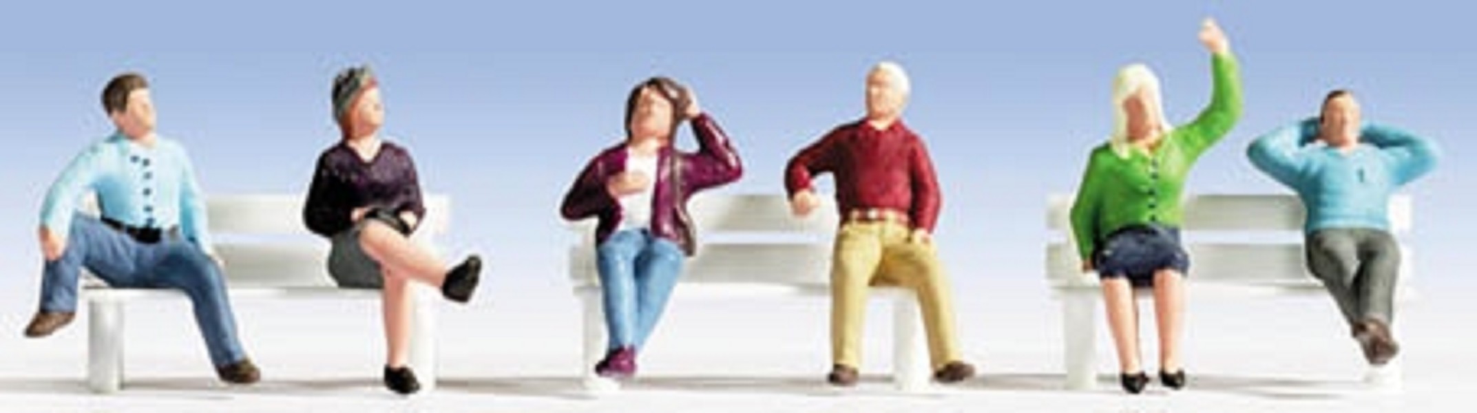 Noch 15540 Sitzende Spur H0 NEU OVP Figuren