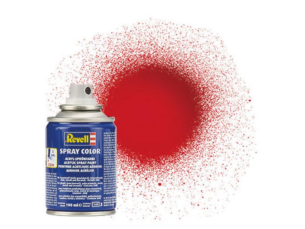 Revell 34131 Spray Color feuerrot glänzend 100 ml NEU