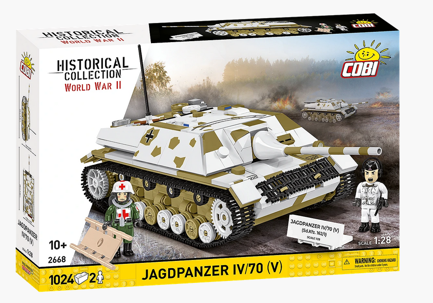 Cobi 2668 Jagdpanzer IV/70 (V) (Sd.Kfz.162/1) 1:28 Bausatz NEU