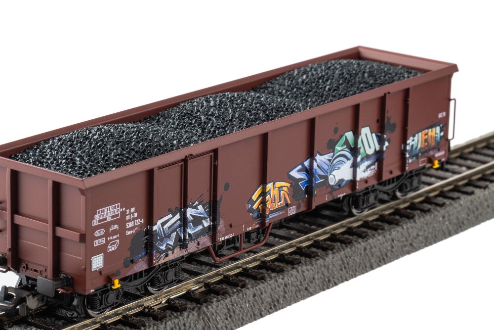 Piko 28338 2er Set Offene Güterwagen Eaos DB AG VI Spur H0
