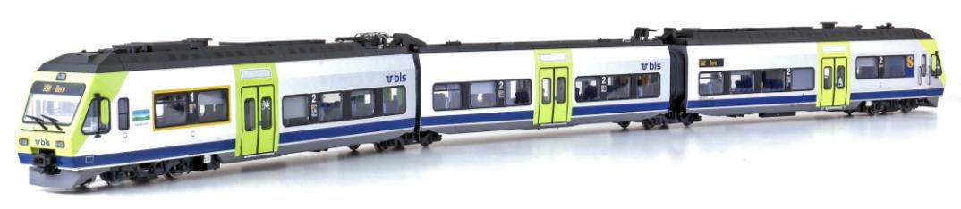 LS Models 17202DC Triebzug RABe 525 NINA 3-tlg BLS Ep.VI 1:87 Spur H0