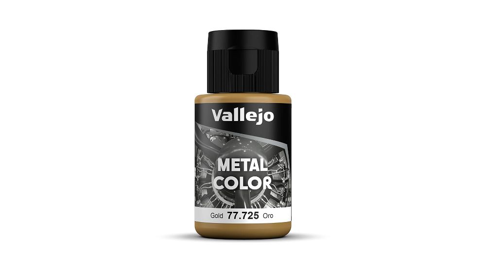 Vallejo 77725 Gold, 32 ml Metal Color NEU