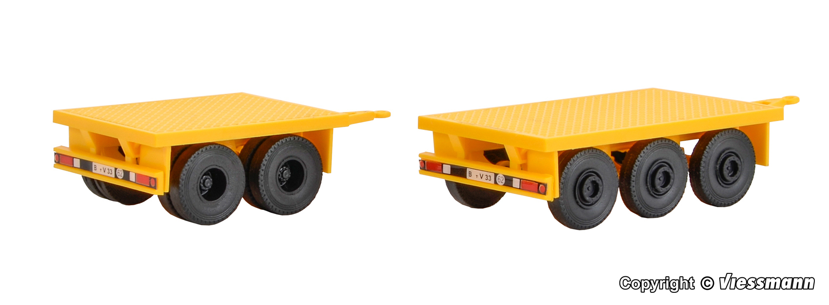 Kibri 13050 Gewichtanhänger für Mobilkräne 2 Stück 1:87 Spur H0
