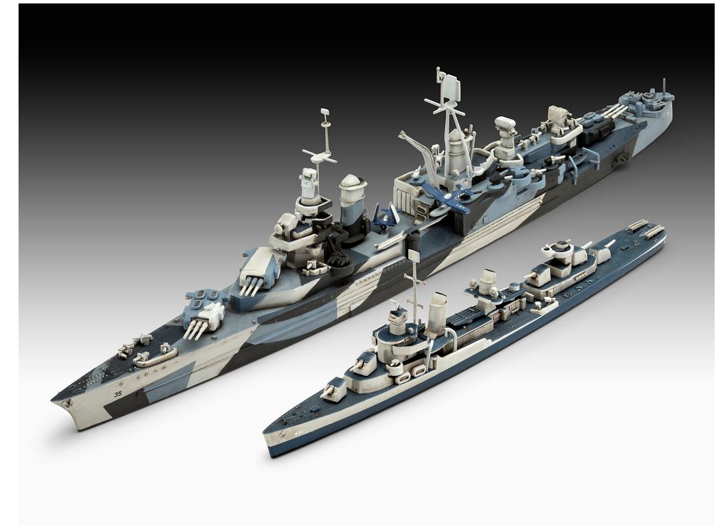 Revell 05644 Geschenkset Pacific Warriors 1:700 Bausatz Neu OVP