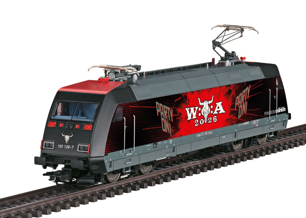 Märklin 39476 Elektrolok BR 101 Wacken Open Air (W:O:A®) Spur H0