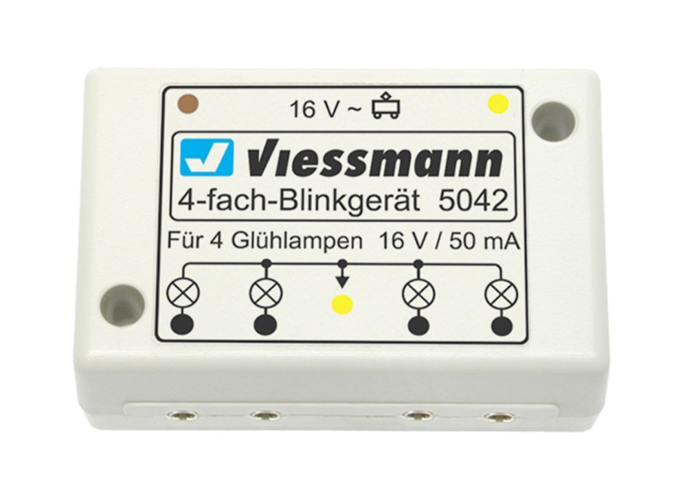 Viessmann 5042 N Vierfach-Blinkelektronik
