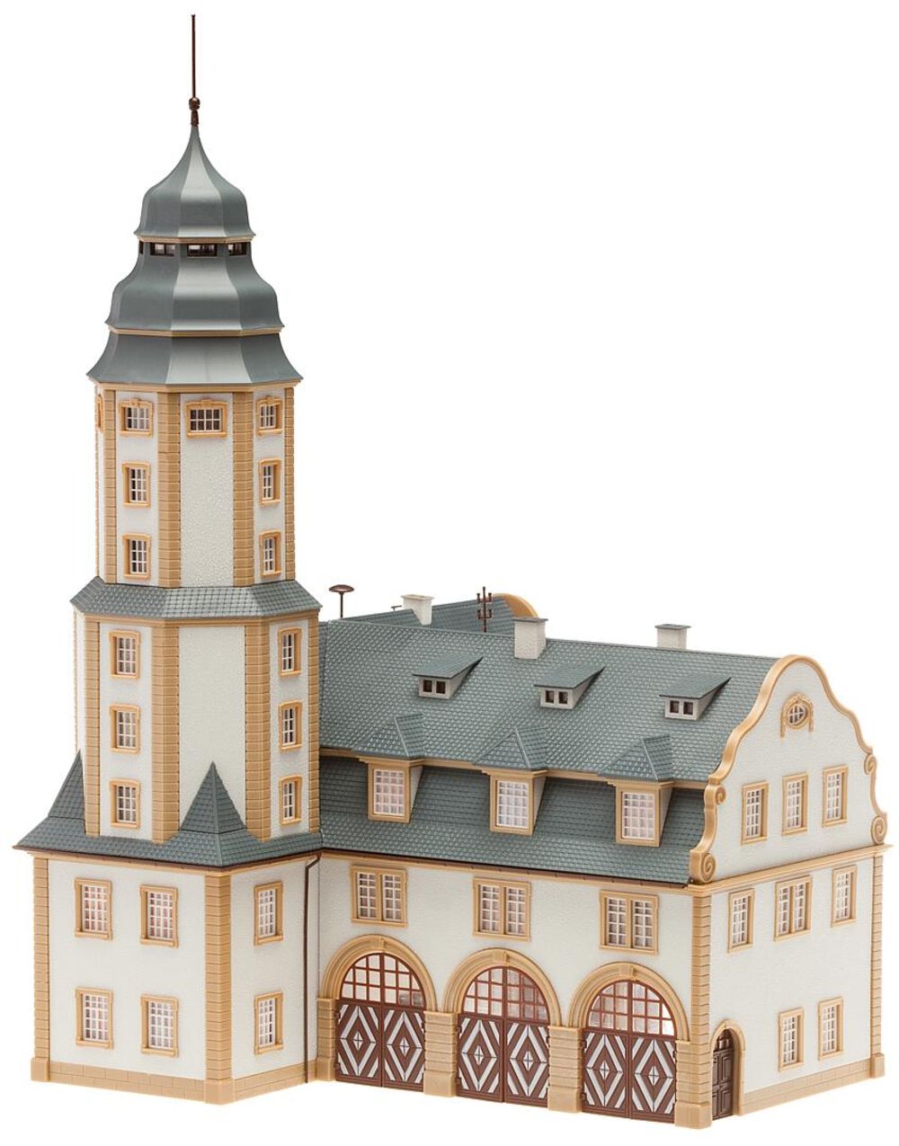 Faller 191835 Rathaus mit Feuerwache 1:87 Spur H0 Bausatz NEU OVP